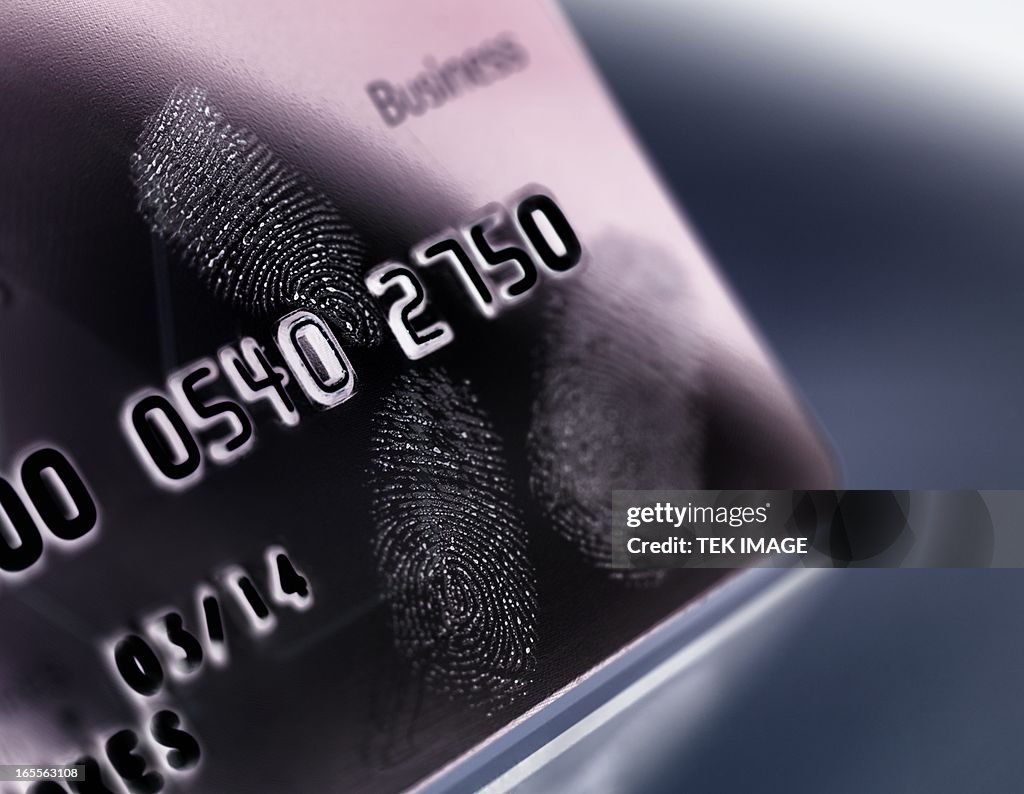 Credit card fraud, conceptual image