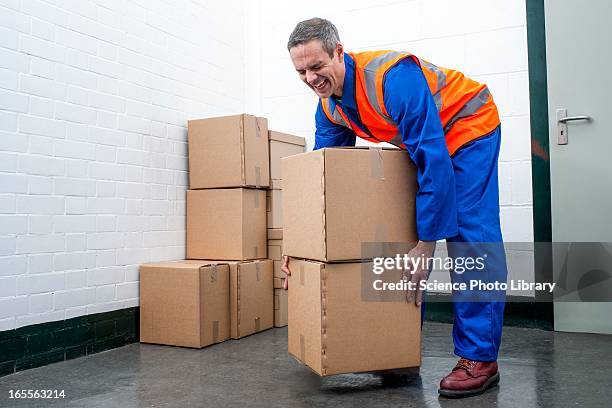 incorrect lifting posture - image technique stock pictures, royalty-free photos & images
