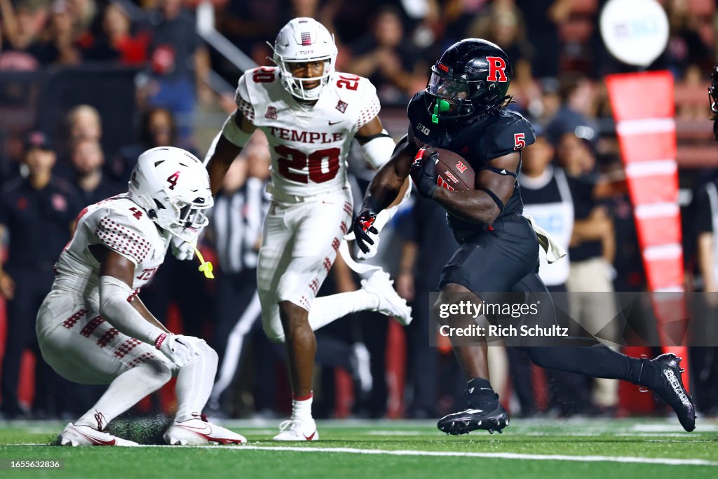 Temple v Rutgers