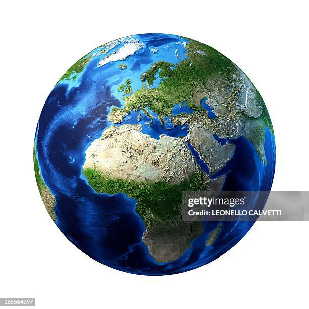 africa, artwork - planet earth stock illustrations