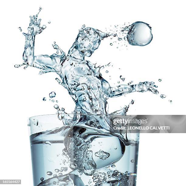 sports hydration, conceptual artwork - human representation stock illustrations