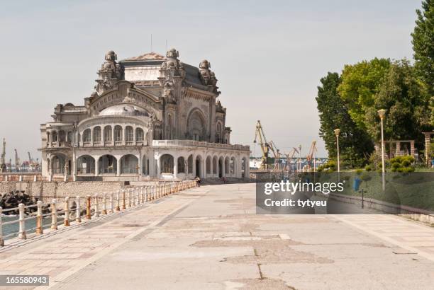 the casino building - constanta stock pictures, royalty-free photos & images