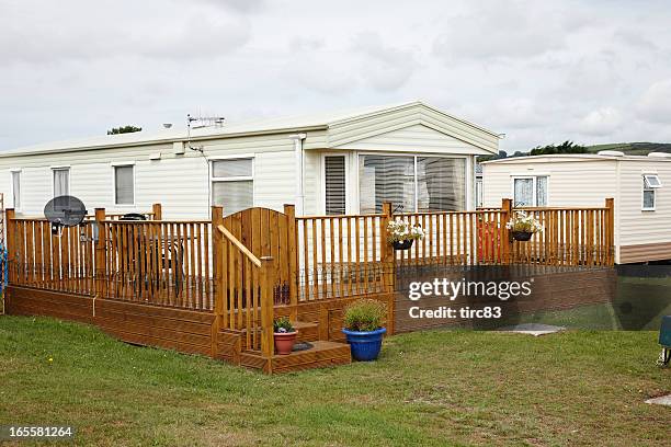 caravan park - manufactured housing stock pictures, royalty-free photos & images