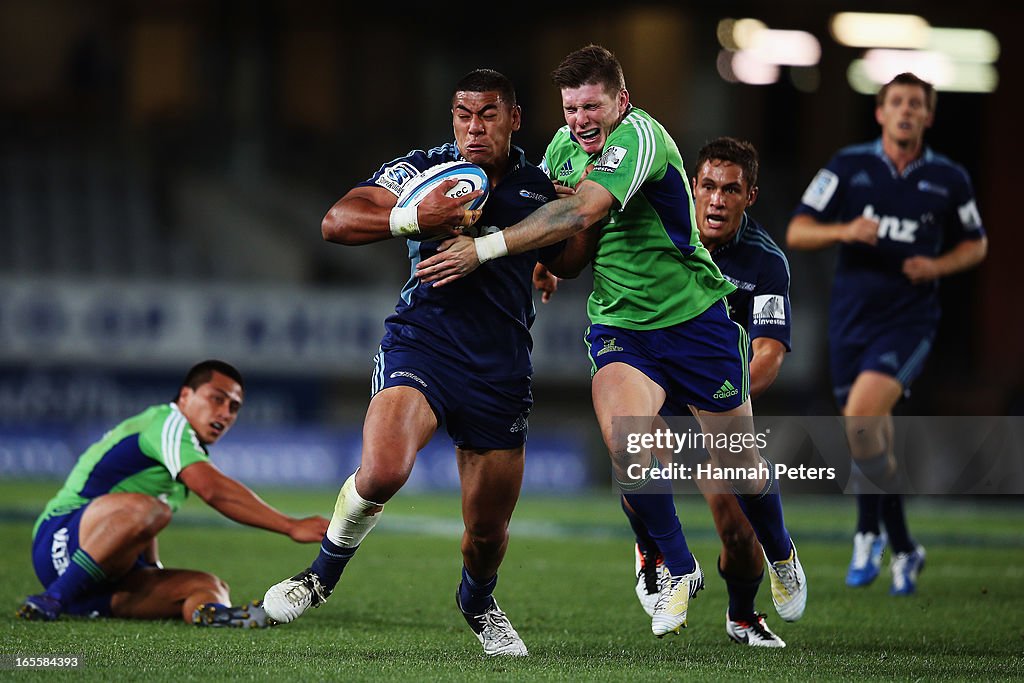 Super Rugby Rd 8 - Blues v Highlanders