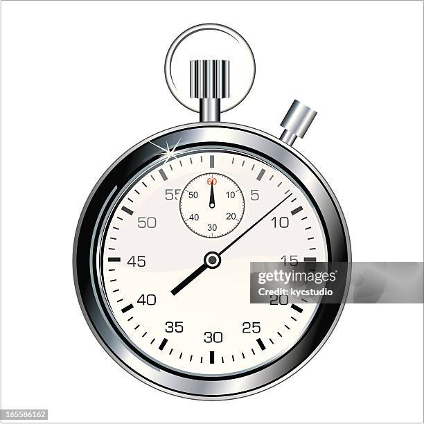 stop watch - thrift store stock illustrations