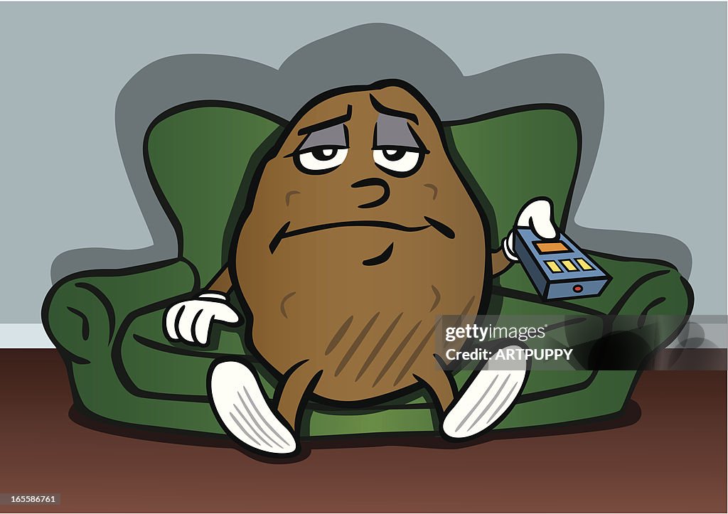Couch Potato-expressão em inglês