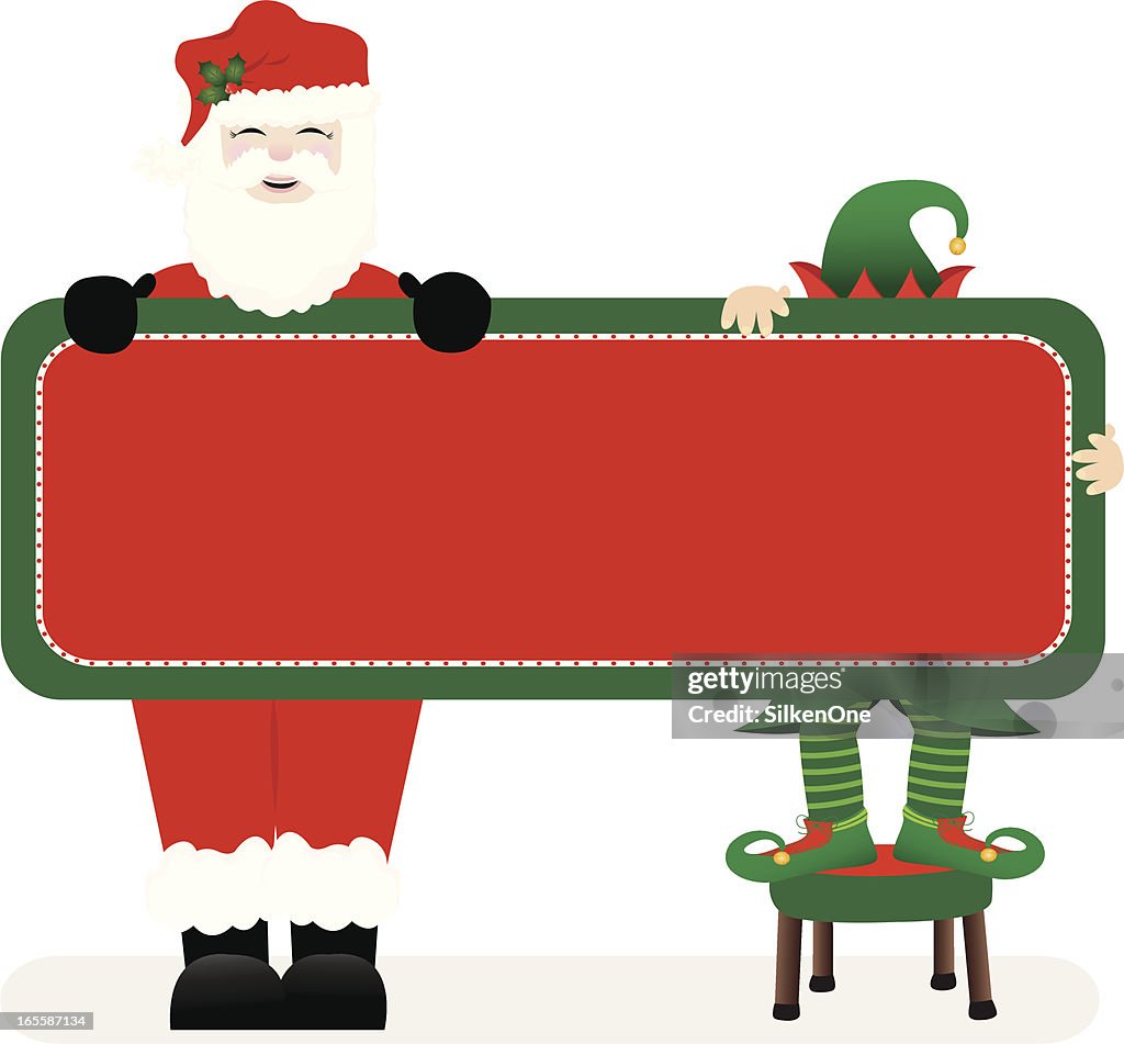 Santa Sign High-Res Vector Graphic - Getty Images