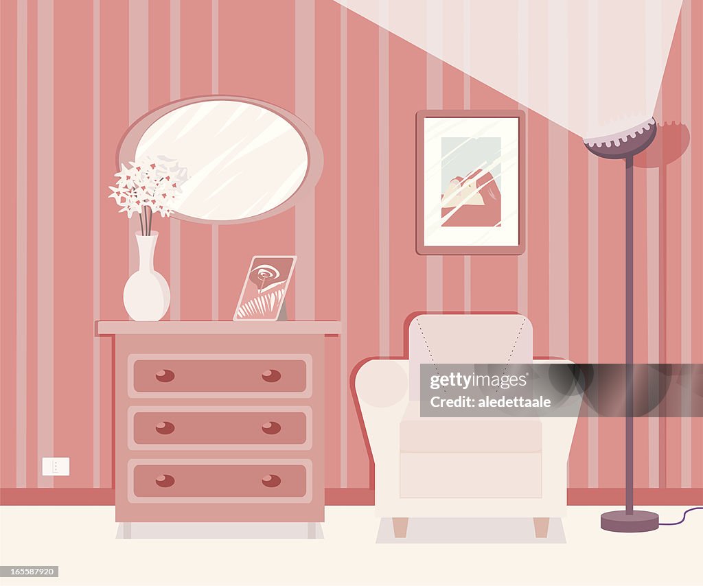 Peach room