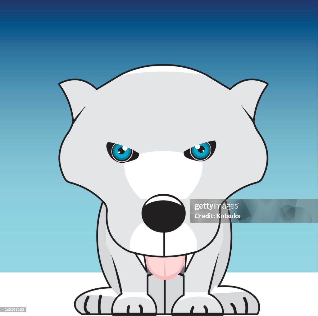 White wolf