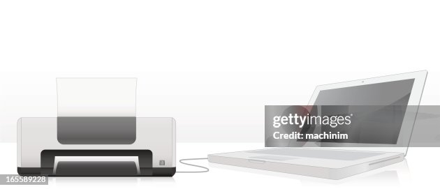 Laptop + Printer Laptop + Printer