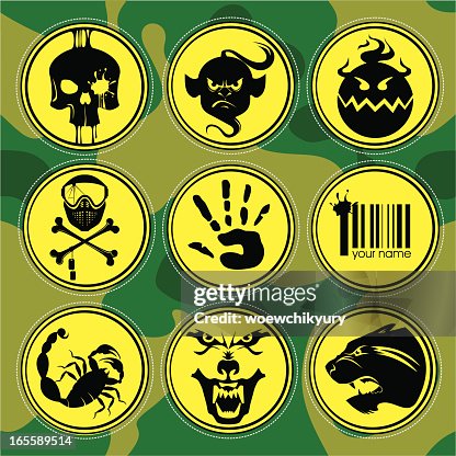 Paintball Emblems (summer pack) Paintball Emblems (summer pack)