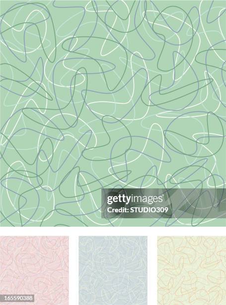 boomerang diner tresen in vier farbe varianten - boomerang stock-grafiken, -clipart, -cartoons und -symbole