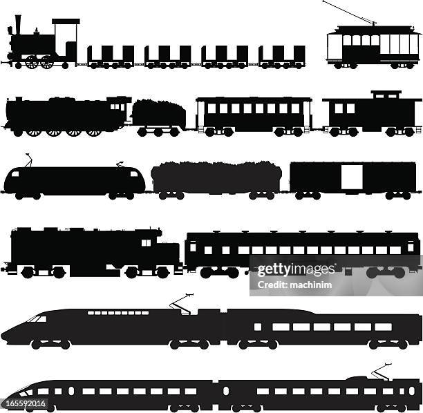 ilustrações, clipart, desenhos animados e ícones de os trens - trem