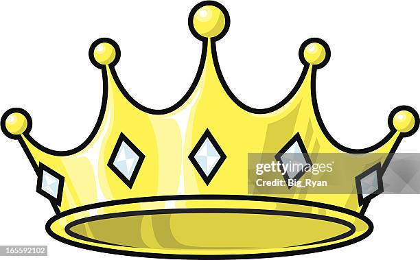 royal crown - generational wealth stock illustrations