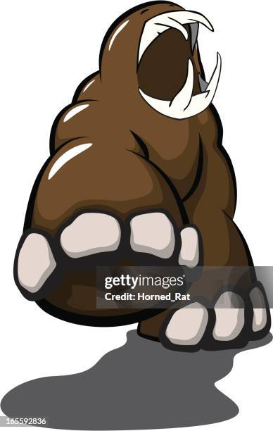 stomper... what ever that is... - stomping feet stock illustrations