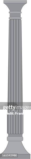 grey column - gray granite stock illustrations