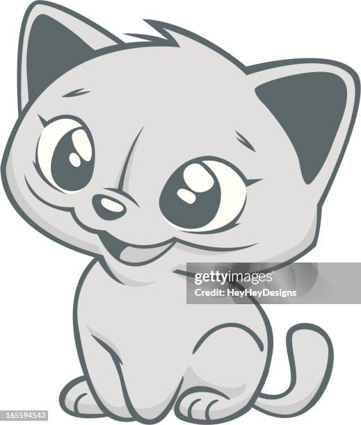 kitty - cat tail stock illustrations