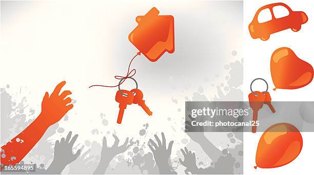 lost keys - light at the end of the tunnel car stock illustrations