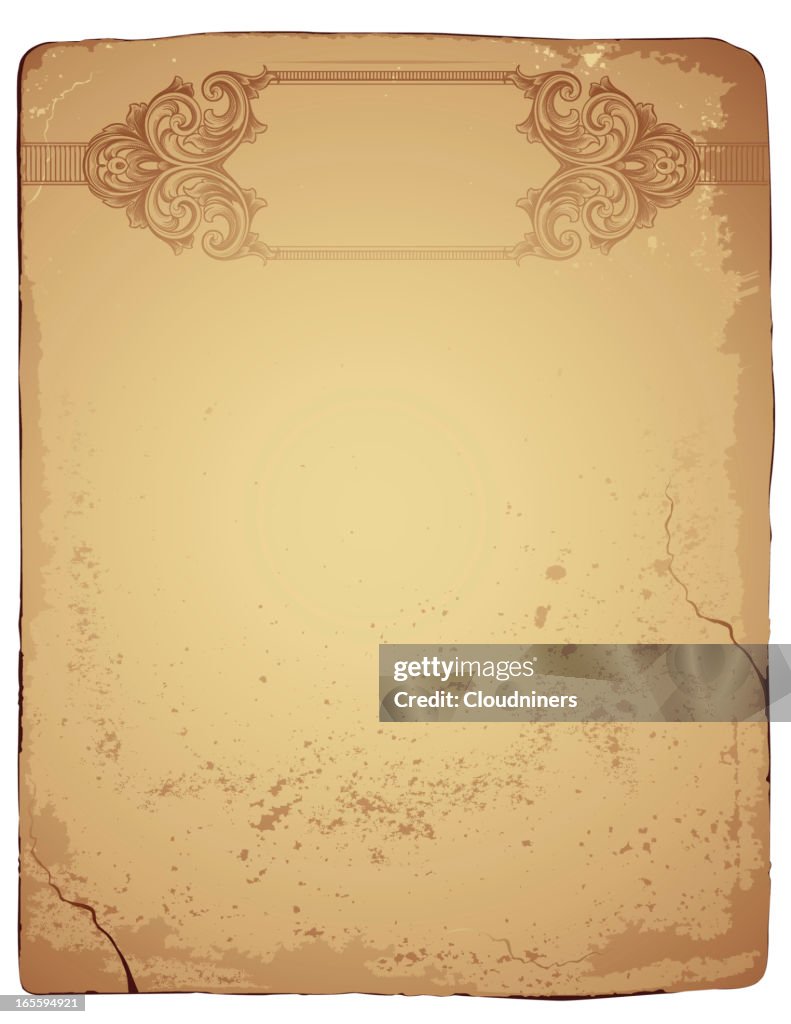 Worn Papper Note Worn Paper High-Res Vector Graphic - Getty Images