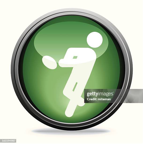 rugby | glass collection - rugby player stock illustrations