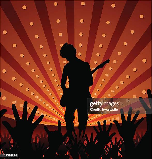 concert - jazz instruments stock illustrations