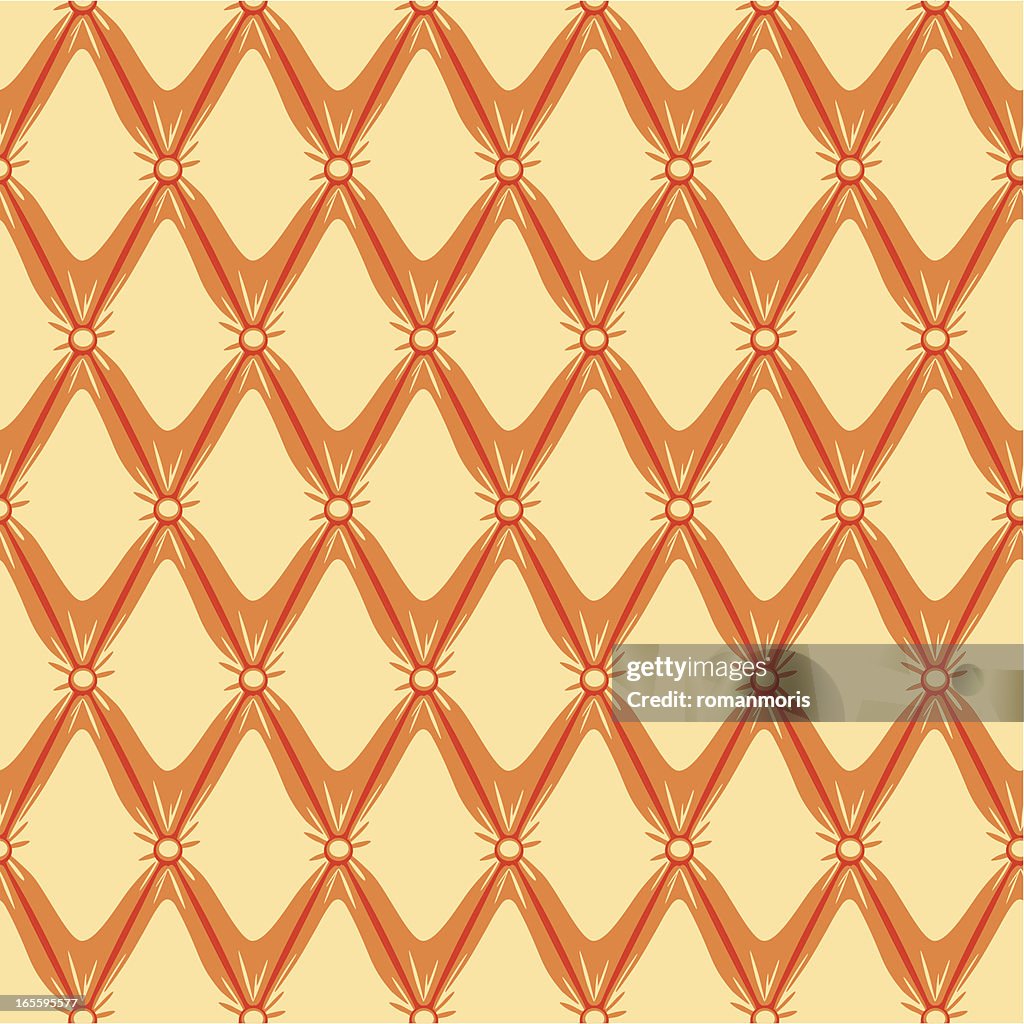 Buttoned Pattern Golden