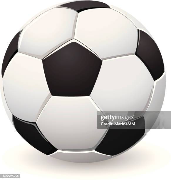 isolated soccer ball - us pentagon stock illustrations