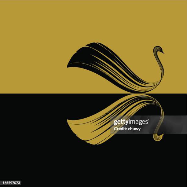 illustrazioni stock, clip art, cartoni animati e icone di tendenza di cigno - cigno