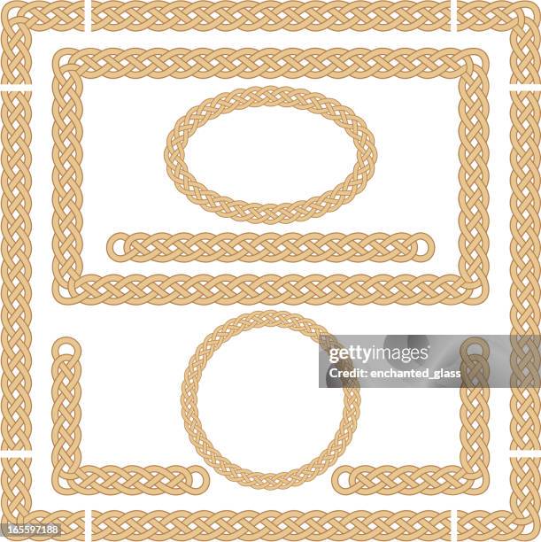nahtlose keltische knoten bilder - geflochten stock-grafiken, -clipart, -cartoons und -symbole