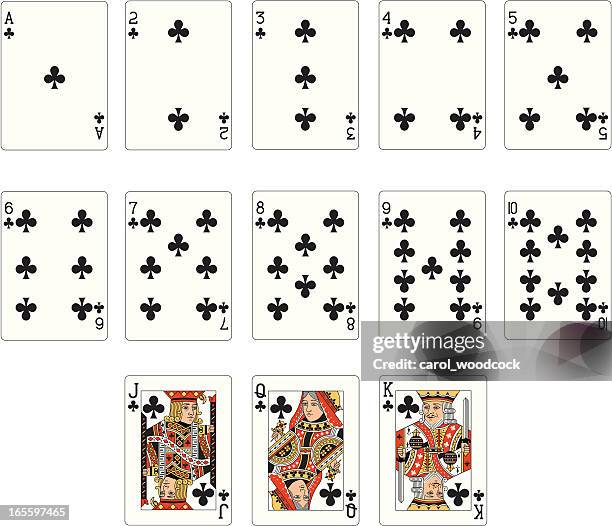 ilustrações de stock, clip art, desenhos animados e ícones de clube terno duas cartas de jogar - carta de dama