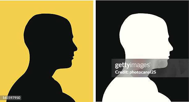 boy silhouette - husband stock illustrations