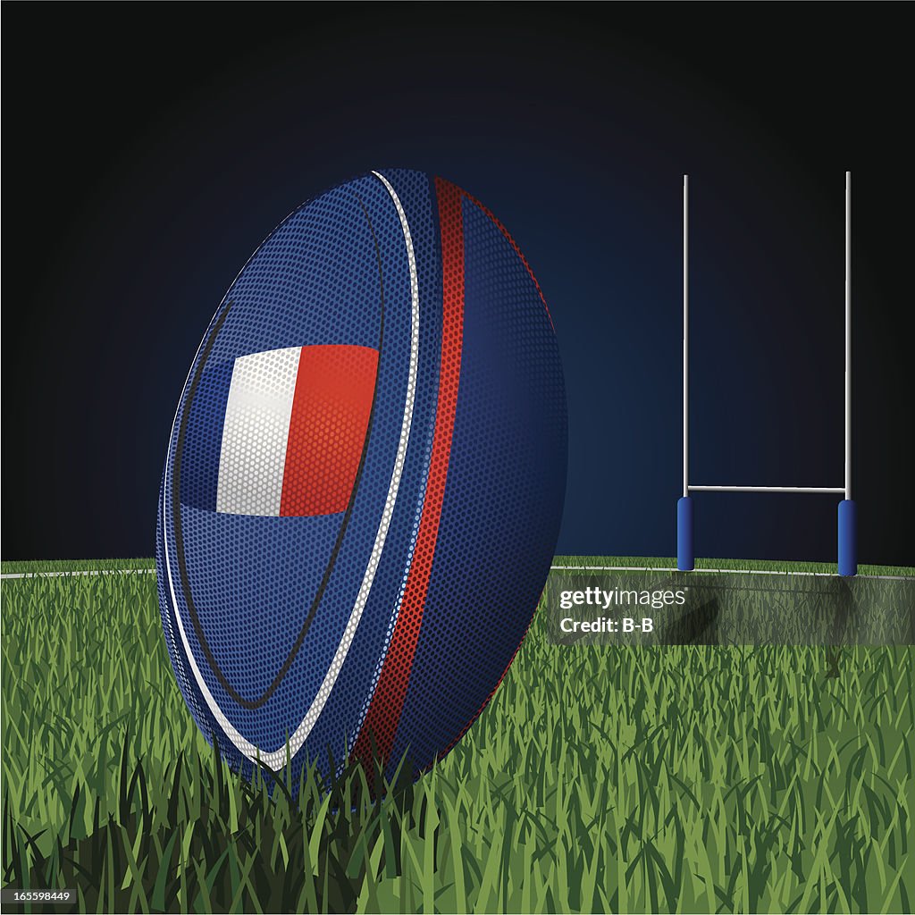 French Rugby Rink French Rugby Field High-Res Vector Graphic - Getty Images