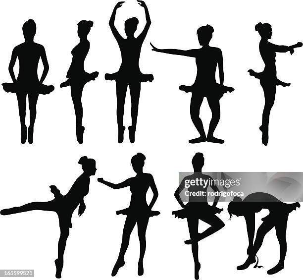 illustrations, cliparts, dessins animés et icônes de silhouettes de danse - rodrigofoca