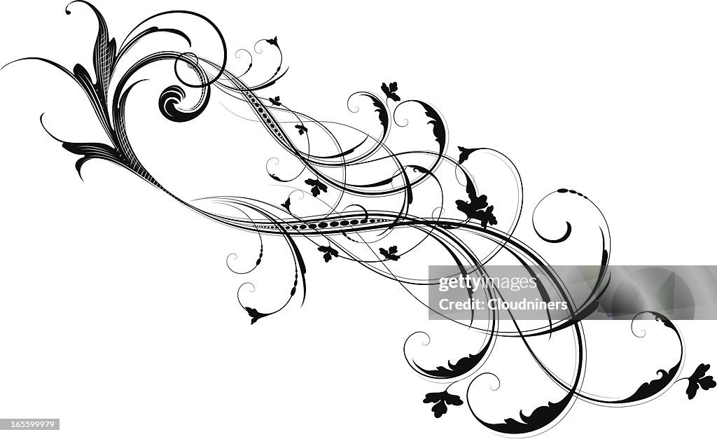 Looping Scrollwork High-Res Vector Graphic - Getty Images