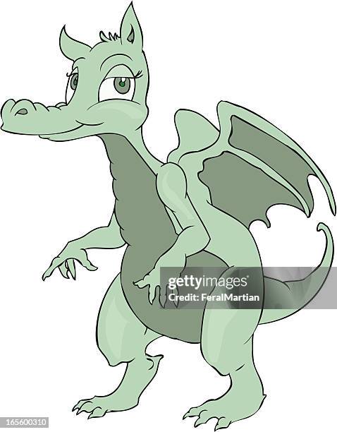 dragon baby - gargoyle stock illustrations