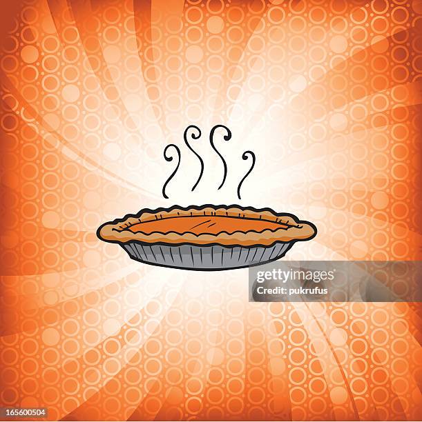 circleburst_pumpkin pie1 - pumpkin pie stock illustrations