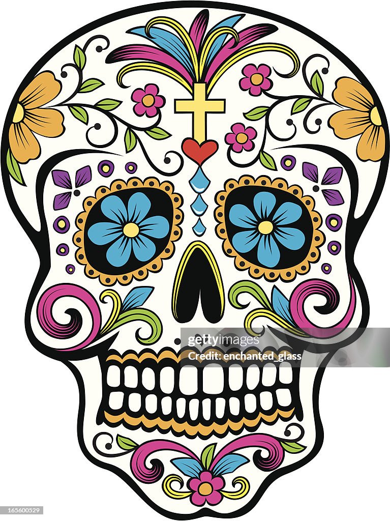 Day of the Dead celebration Sugar Skull