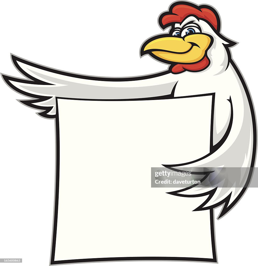 Chicken Signer Chicken Sign High-Res Vector Graphic - Getty Images
