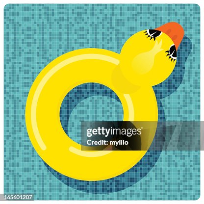 Rubber ring duck Rubber ring duck