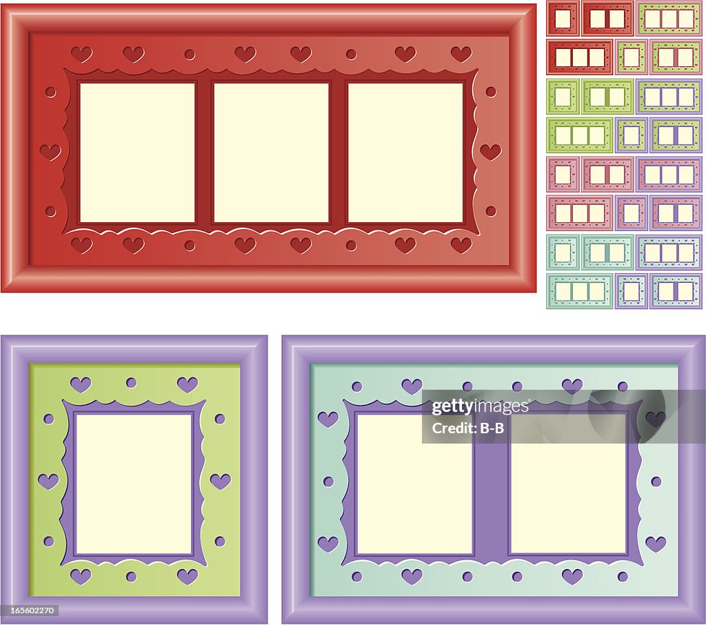 V-multiple photoframes