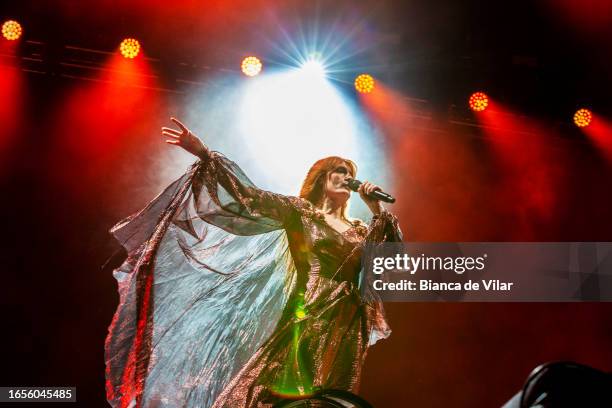 Florence Welch of Florence and the Machine performs at Day 3 at Cala Mijas Festival 2023 on September 02, 2023 in Mijas, Spain.