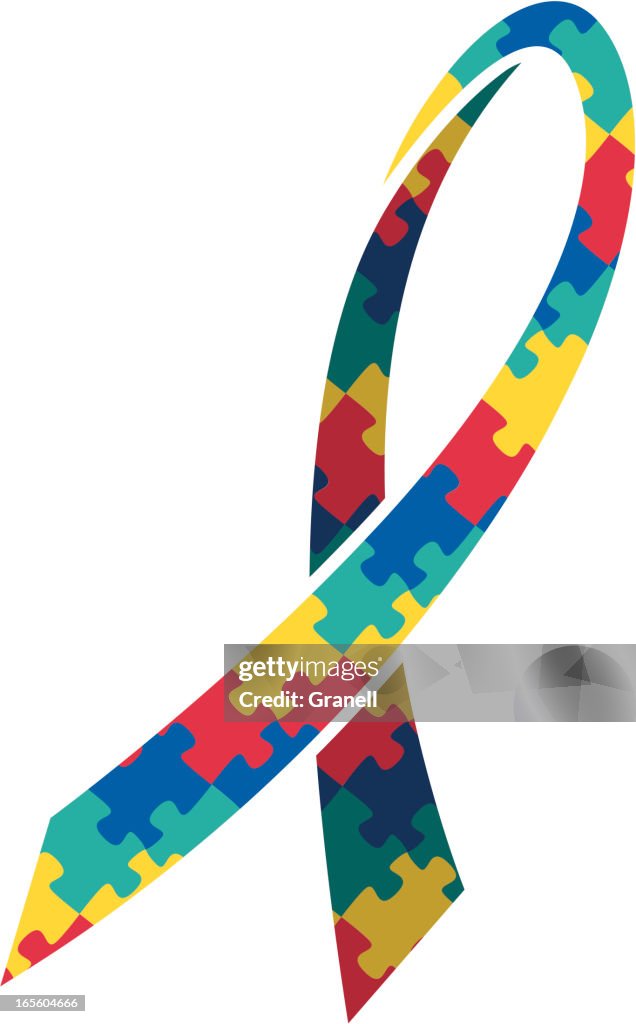 Autism Awareness Ribbon