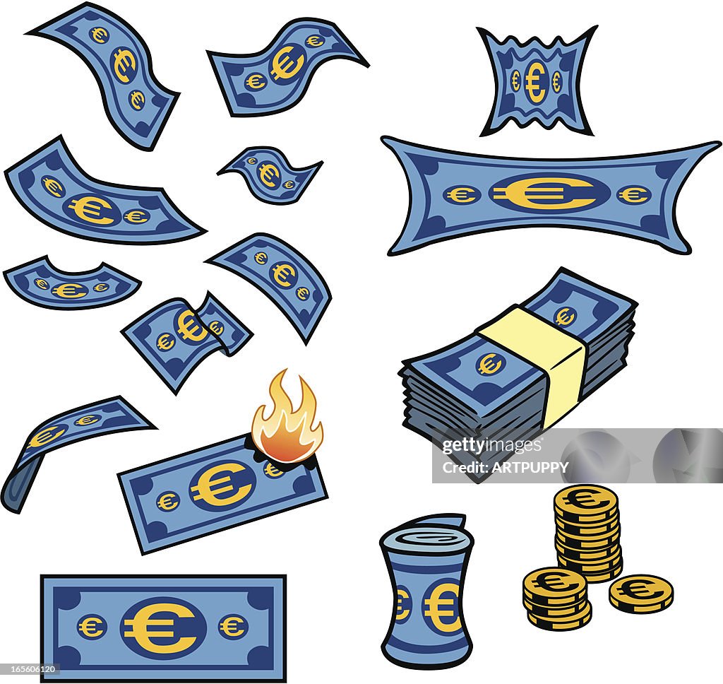 Euro Dollars Artwork