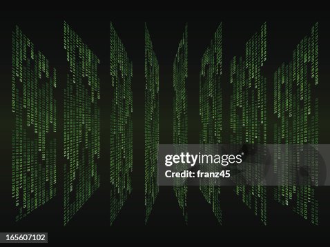 Binary code parallel plane Binary code parallel plane
