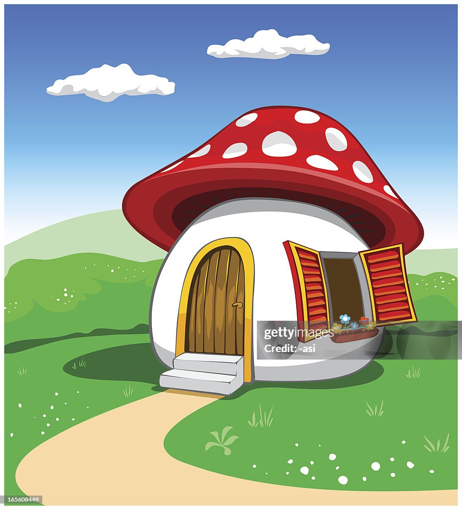 Mushroom house