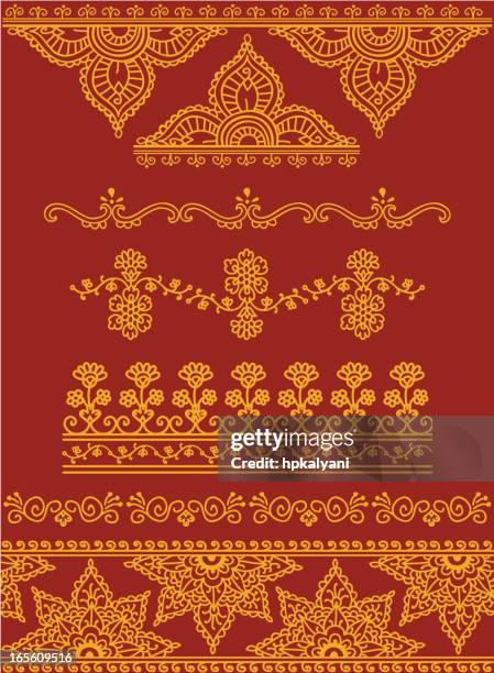 Indurayed Borders Indian Borders High-Res Vector Graphic - Getty Images