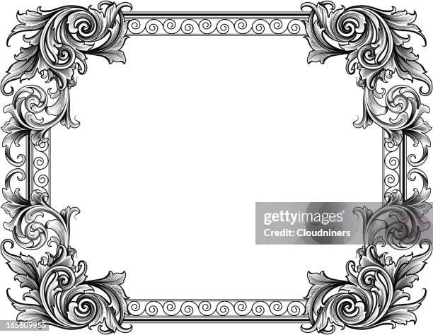 broadleaf framework - touching mirror stock illustrations
