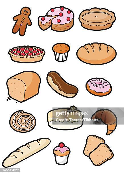 illustrations, cliparts, dessins animés et icônes de boulangerie icônes - religieuse