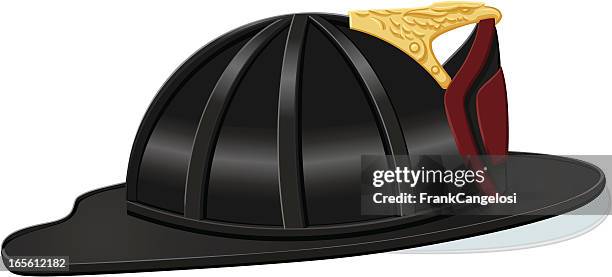 fireman's helm - feuerwehrhelm stock-grafiken, -clipart, -cartoons und -symbole