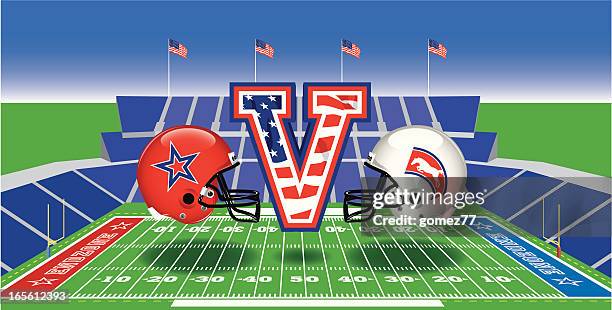 big game - american football helmet stock illustrations